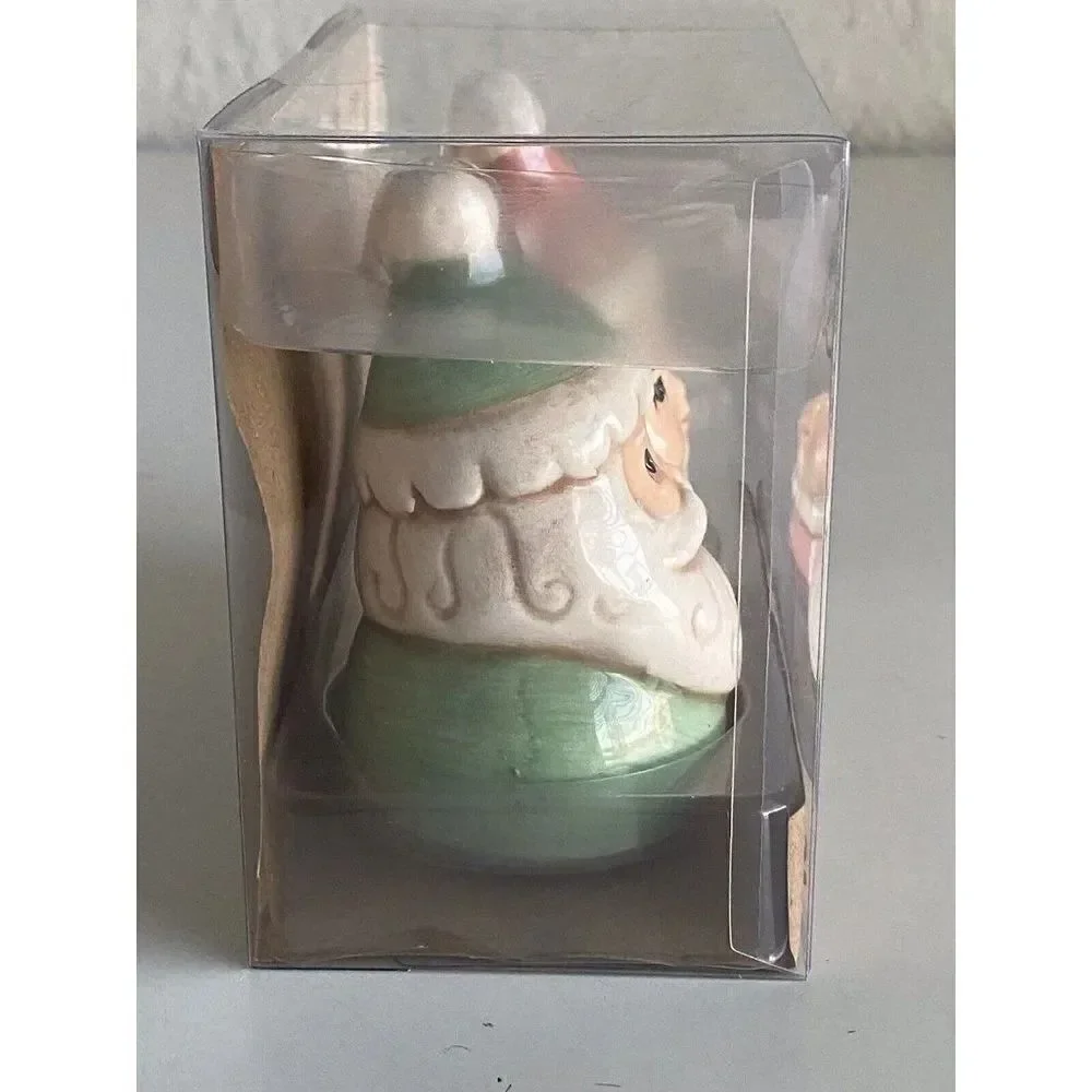 Johanna Parker Design Christmas  Mr & Mrs. Claus Santa Salt & Pepper Shakers New